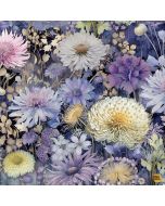 Mystic Meadow: Blooming Wild Floral - Timeless Treasures fleur-cd4211 bloom