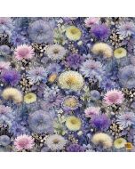 Mystic Meadow: Packed Wild Flowers - Timeless Treasures fleur-cd4213 multi