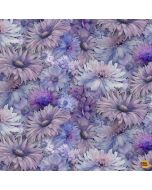 Mystic Meadow: Packed Daisies - Timeless Treasures fleur-cd4214 thistle