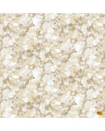 Lumiere: Packed Leaves Ecru - Timeless Treasures Fabrics fleur-cd4358 ecru - presale June/July