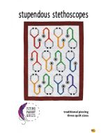 Pattern: Stupendous Stethoscopes Quilt Pattern -- Flying Parrot Quilts fpq017