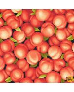 Farmer John's Garden Party: Peaches - Paintbrush Studio 120-13301 - 2 yards 19" + FQ remaining
