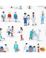 Frontline Heroes: Heroes Helping -- Robert Kaufman srk-20336-1 white