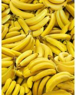 Fruit Bowl: Packed Bananas -- Timeless Treasures Fabrics Fruit-cd1371 yellow