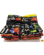 Farmer J Garden Party: Fruit Fat Quarter Bundle (10 FQ's) - Paintbrush Studio fruitfq 