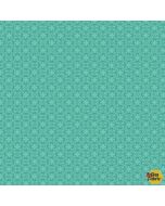 Modern Melody Basics: Teal -- Henry Glass Fabrics 1063-61 Teal - 1 yard 6" remaining