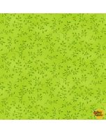 Folio Basics: Lime Green -- Henry Glass Fabrics 7755-69 - 2 yards 22" + FQ remaining