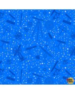 Signs From Above: Tossed Astronomy Devices -- Henry Glass Fabrics 9596m-11
