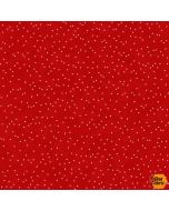 The Tradition II: Snow on Red -- Henry Glass Fabrics 9725-88 - 2 yards 32" remaining