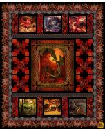 Dragons by Jason Yenter: Dragon Quilt Kit Red -- In The Beginning Fabrics DragonKitRed drg1