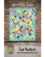 Pattern: Jumping Jack Quilt Pattern -- 3 Dog Design Company 3ddc-180