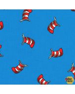Dr. Seuss The Cat in the Hat: Cat's Hat Blue - Robert Kaufman ade-19062-4 blue 