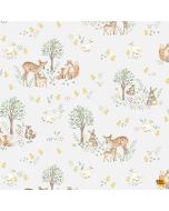 Our Little Adventure: Woodland Adventure Scenic Fog - Timeless Treasures Fabric kidz-cd4404 fog - presale July
