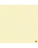 Our Little Adventure: Gingham Check Yellow - Timeless Treasures Fabric kidz-cd4414 yellow - presale July