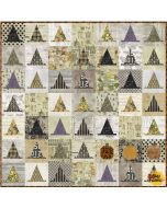 Eclectic Elements Laboratory by Tim Holtz: Haberdashery Quilt Kit - FreeSpirit Fabrics laboratoryhab
