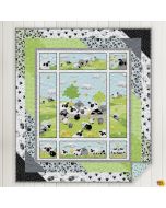 Lewe the Ewe: Lewe Gallery Drama Quilt Kit - Clothworks SusyBee Lewegallery - 1 remaining