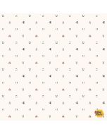 Mini Mixers: Faces Off White -- Marcus Fabrics r210325d