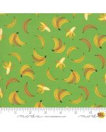 Bicycle Bunch: Bananas Lime -- Moda Fabrics 35332-12 - 2 yards 16" remaining