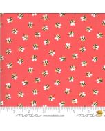 Hello Sunshine: Bees Posie Red -- Moda Fabrics 35352-15