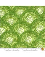 Dreamscapes Digital: Rising Green Leaf -- Moda Fabrics 51245-13d - 2 yards 35" + FQ remaining