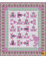 Prince Charming Deja Vu by Tula Pink: You Must Be Croaking Quilt Kit -- FreeSpirit Fabrics princecroaking - presale July - limited quantities