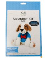 Crochet Kit: Dog with Sweater - Needle Creations NC-CRCHKT-DOG2 