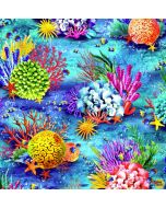 The Deep: Coral -- Oasis Fabrics 59-7831