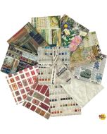 Eclectic Elements Palette by Tim Holtz: Multi Fat Quarter Bundle (10 FQ's) - FreeSpirit Fabrics fb4fqth.multi