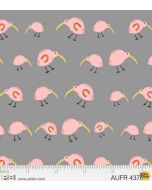 Aussie Friends: Ant Eaters / Kiwi Birds - P&B Textiles AUFR 4376 S