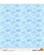 Deep Blue Sea: Waves Light Blue -- P&B Textiles 4839lb 