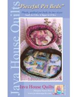 Pattern: Pieceful Pet Beds Pattern - Java House Quilts jhq137