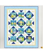 Paul's Pond: Paul's Storybook Quilt Kit -- Susy Bee paulstorybook 