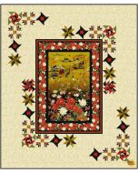 Lotus Garden: Quite Contrary Quilt Kit - Timeless Treasures Fabrics loguscontrary