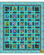 ABC 123: Easy as ABC Quilt Kit -- Northcott Fabrics Easy123Quilt