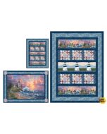 Safe Harbor: Let me be your Light/Break in the Storm Quit Pattern -- Northcott Fabrics ptn3052 