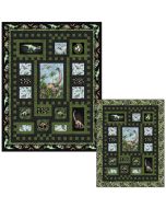Paleo Tales: Quiltaqsaurus Rex Dinosaur Quilt Kit - Northcott Fabrics paleoquiltrex