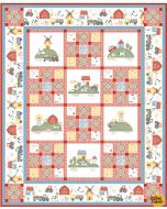 Quack Quack Moo: Field and Fences Quilt Kit - Northcott Fabrics quackfield