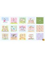 Calendar Girls: All Year 4 Season Panel (2/3 yard) -- Free Spirit Fabrics pwak005.xpanel - 1 remaining