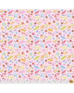 Calendar Girls: Beach Date -- Free Spirit Fabrics pwak008.xpink - 24" + FQ remaining