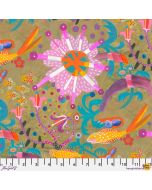 Colori by Este MacLeod: Goldfish Star Gold -- FreeSpirit Fabrics pwes043.gold