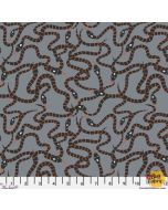 Spellbound: Slithering Snakes Stone -- FreeSpirit Fabrics pwma038.xstone 