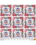 Nocturnal Creatures: Silk Moth - FreeSpirit Fabrics pwmm005.white