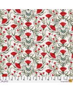 Nocturnal Creatures: Carnation White - FreeSpirit Fabrics pwmm007.white