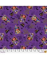 Spooky Cute Halloween: You're Scaring Me Purple - FreeSpirit Fabrics pwmy011.purple