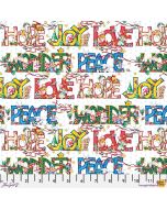 So Much Joy! Words for Christmas - FreeSpirit Fabrics pwmy021.multi