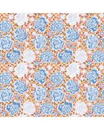 Blostma & Song by Penny Jeffries: Berry Ballroom Cerulean - FreeSpirit Fabrics pwpe001.cerulean