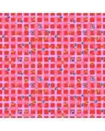 Blostma & Song by Penny Jeffries: SM Blueberry Dancefloor Red - FreeSpirit Fabrics pwpe004.red