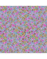 Blostma & Song by Penny Jeffries: Notes of Berry Magenta - FreeSpirit Fabrics pwpe010.magenta