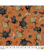 Storybook Halloween: Witch's Brew -- FreeSpirit Fabrics pwrh071.multi - 2 yards 29" remaining