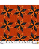 Costumes & Cobwebs: Stars and Spiders Orange - FreeSpirit Fabrics pwrh117.orange